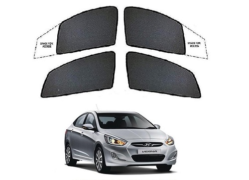 Car Chrome Door Handle for Verna Fluidic